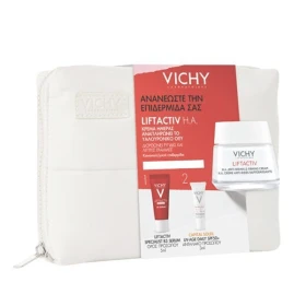 Vichy Promo Spring Liftactiv H.A. Αντιρυτιδική Συσφικτική Κρέμα 50ml & Specialist B3 Serum 5ml & Capital Soleil SPF50 3ml & Τσαντάκι