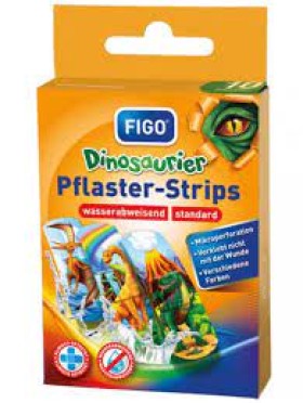 FIGO Pflaster-Strips Dinosaurs 10τμχ