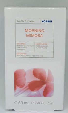 Korres Morning Mimosa Eau De Toilette Γυναικείο Άρωμα 50ml
