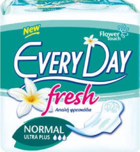 Every Day Fresh Normal Ultra Plus Σερβιέτες με Φτερά 10τμχ