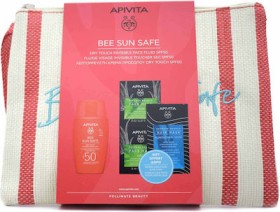 Apivita Bee Sun Safe  Promo Dry Touch Invisible Face Fluid SPF50