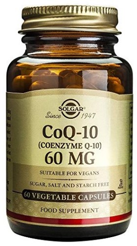 Solgar Coenzyme Q-10 60mg Συμπλήρωμα Διατροφής Συνένζυμο Q-10 60 Φυτικές Κάψουλες