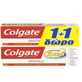 Colgate PROMO Total Original Οδοντόκρεμα 75ml [1+1] Δώρο