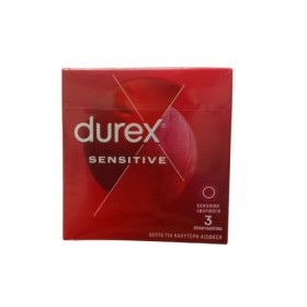 Durex Προφυλακτικά Sensitive Thin Feel 3τμχ