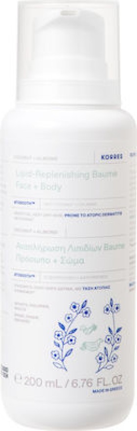 Korres Coconut & Almond Lipid Replenishing Ενυδατική Lotion Σώματος για Ευαίσθητες Επιδερμίδες 200ml