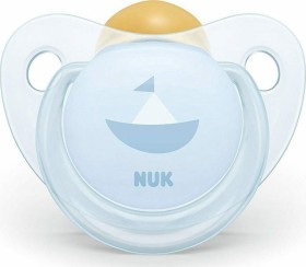 Nuk Baby Rose !@# Blue Καουτσούκ Μπλε 0-6m 1τμχ