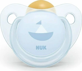 Nuk Baby Rose !@# Blue Καουτσούκ Μπλε 0-6m 1τμχ