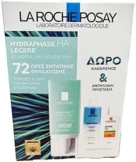 La Roche Posay Hydraphase HA Light Σετ Περιποίησης με Κρέμα Προσώπου για Κανονικές/Μικτές Επιδερμίδες
