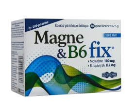 Unipharma Magne & B6 Fix 30 Φακελίσκοι