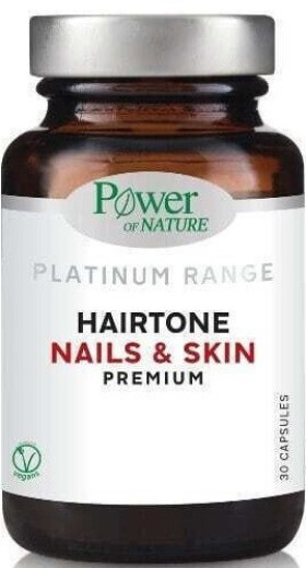 Power Health Platinum Hairtone Nails & Skin Premium 30 κάψουλες
