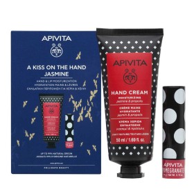 Apivita Promo A Kiss On The Hand Jasmine με Κρέμα Χεριών 50ml & Lip Care Pomegranate