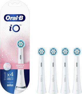 Oral-B iO Gentle Care Ανταλλακτικές Κεφαλές για Ηλεκτρική Οδοντόβουρτσα 4τμχ