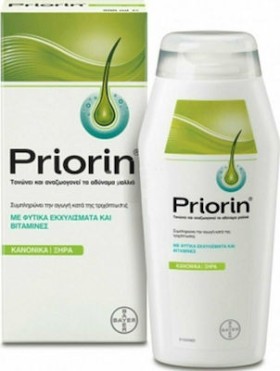 Priorin Σαμπουάν Κατά της Τριχόπτωσης για Κανονικά/Ξηρά Μαλλιά 200ml