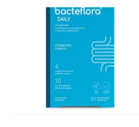 Holistic Med BacteFlora  Προβιοτικό Για Την Σωστή Εντερική Λειτουργία 30 Κάψουλες