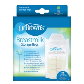 Dr. Brown’s Σακουλάκια φύλαξης μητρικού γάλακτος, 25 τεμ.