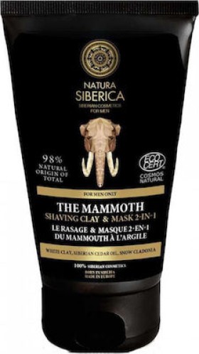 Natura Siberica The Mammoth Having Clay & Mask 2 In 1 150ml