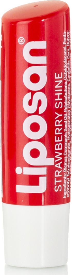 Liposan Strawberry Shine Lip Balm με Χρώμα 4.8gr