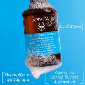 Apivita Hyaluronic Hydra Moisturizing Shampoo (250ml) - Σαμπουάν Εντατικής Ενυδάτωσης