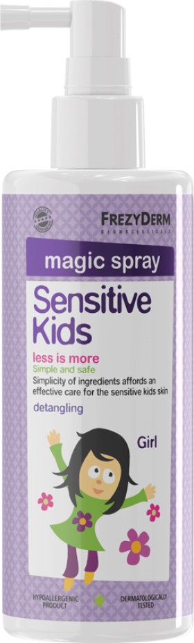 Frezyderm Sensitive Kids Magic Spray 150ml Για Τα Μαλλιά