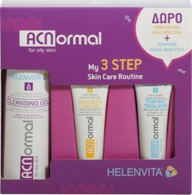 Helenvita Promo ACNormal My 3 Step Skin Care Routine Σετ Περιποίησης