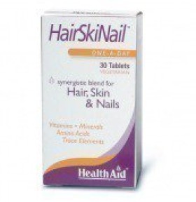 Health Aid Hair Skin Nail Συμπλήρωμα Διατροφής Για Μαλλιά - Νύχια - Δέρμα 30 Ταμπλέτες