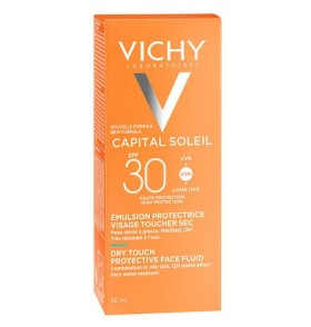 Vichy Ideal Soleil Mattifying Face Dry Touch SPF30 Αντηλιακή Κρέμα Προσώπου Για Ματ Αποτέλεσμα 50ml.
