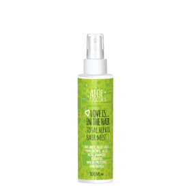 Aloe Plus Love Is In The Hair Total Repair Hair Ενυδατικό Mist Για Τα Μαλλιά 100ml