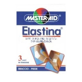 Master-aid Elastina, Ελαστικός Διχτιωτός Επίδεσμος για το Χέρι και το Πόδι 3 Μέτρων
