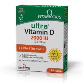 Vitabiotics Ultra Vitamin D 2000IU, 96Tabs