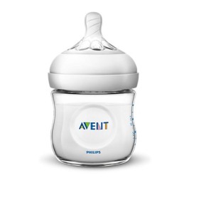 Avent Philips Natural Πλαστικό Μπιμπερό 0+m[SCF 030/17] 125ml