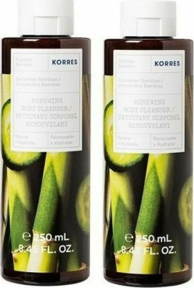 Korres Αφρόλουτρο Αγγούρι Bamboo 250ml 1+1 ΔΩΡΟ