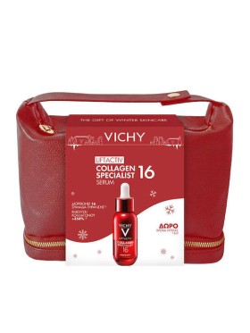 Vichy Promo Collagen Specialist 16 Serum Ενισχύει το κολλαγόνο και Διορθώνει 16 σημάδια γήρανσης + Liftactiv Collagen Specialist 16 Κρέμα Νύχτας 15ml