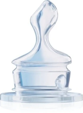 Nuk Classic Θηλή Σιλικόνης Κατά Των Κολικών Μέγεθος:Large 6-18m+ 1 Τεμάχιο [10.721.132]
