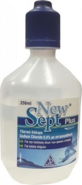 Demo New Sept Plus Υγρό Φακών Επαφής 250ml