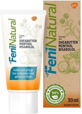 Feninatural Cream Counter Menthol - Κρέμα για Φαγούρα & Ερεθισμούς, 30ml