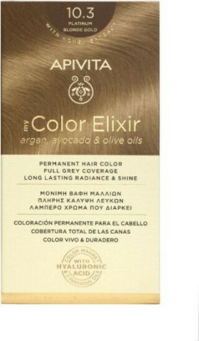 Apivita My Color Elixir Promo -20% N.10.3 Κατάξανθο Χρυσό