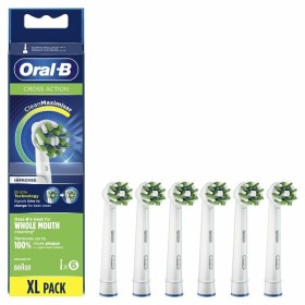 Oral-B Cross Action CleanMaximiser XL Pack Ανταλλακτικές Κεφαλές για Ηλεκτρική Οδοντόβουρτσα 6τμχ