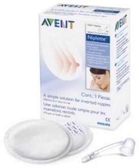 Philips Avent  Niplette Σύστημα Εξώθησης Ανεστραμμένων Θηλών  [SCF152/02] 2 Τεμάχια