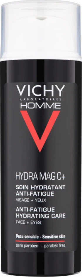 Vichy Homme Hydra Mag C Κρέμα Προσώπου για Ευαίσθητες Επιδερμίδες 50ml