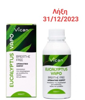 Vican Αρωματικά Χώρου Eucalyptus Vapo Stretto 100ml