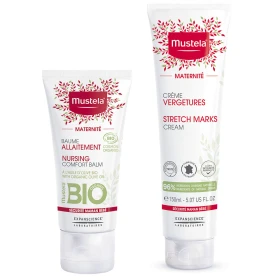 Mustela Promo Nursing Comfort Balm Κρέμα για τις Θηλές 30ml !@# Maternity Stretch Marks Cream Κρέμα για Ραγάδες Χωρίς Άρωμα 150ml