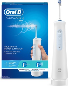 Oral-B Aquacare 4 Oxyjet ,Ηλεκτρική Οδοντόβουρτσα με Καινοτόμο Σύστημα Καθαρισμού , 1Τμχ.