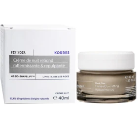 Korres Μαύρη Πεύκη Κρέμα Νύχτας για Σύσφιγξη Lifting 40ml