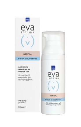 Intermed Eva Intima Medival Minor Discomfort Αντικνησμική Κρεμογέλη 50ml