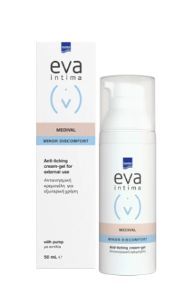Intermed Eva Intima Medival Minor Discomfort Αντικνησμική Κρεμογέλη 50ml
