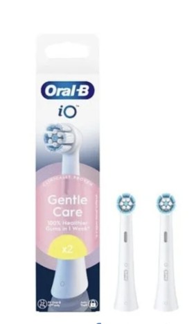 Oral-B iO Gentle Care Ανταλλακτικές Κεφαλές για Ηλεκτρική Οδοντόβουρτσα 2τμχ