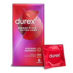 DUREX SENSITIVE EXTRA LUBE 6X24X12