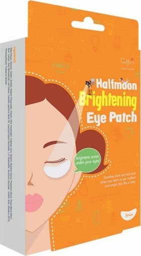 Vican Cettua Clean & Simple Halfmoon Brightening Eye Patch Επιθέματα Ματιών Κατά των Μαύρων Κύκλων  5 Ζευγάρια