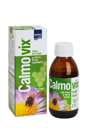 Intermed Calmovix Σιρόπι Για Το Βήχα Με Μέλι & Φυτικά Εκχυλίσματα 125ml