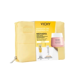 Vichy Promo Neovadiol Rose Platinum Αντιρυτιδική Κρέμα 50ml & Meno 5 Bi-Serum 5ml & Capital Soleil SPF50 3ml & Τσαντάκι